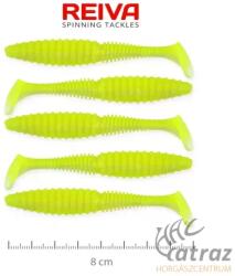 Reiva Zander Power Shad Citromsárga Gumihal - Reiva Gumihal 8 cm 5 db/csomag (9901-844)