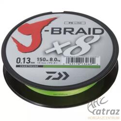 Daiwa Zsinór Daiwa J-Braid X8 150m Chartreuse 0, 28mm (12750-028)