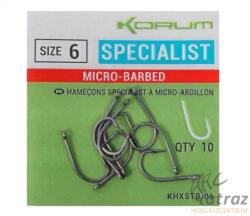 Korum Xpert Specialist Barbed Méret: 8 - Korum Pontyozó Horog (KHXSTB/08)