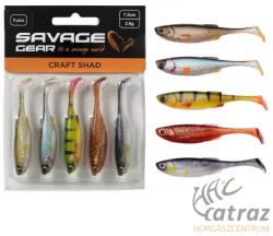 Savage Gear Craft Shad Mix 8, 8 cm 4, 6 gramm 5 db/csomag Gumihal Válogatás - Clear Water