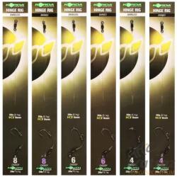 Korda Carp Rig Hinge Barbless MT 25lb-IQ2 20lb Size: 6 (KCR092)
