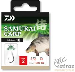 Daiwa Előkötött Horog Daiwa Samurai Pontyozó Size: 04 (14803-004)