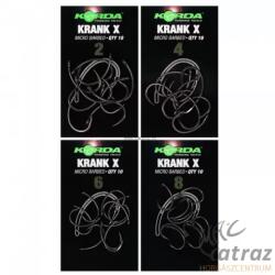 Korda Krank X Horog Méret: 2 - Korda Krank-X Erősített Pontyozó (KKRX2)