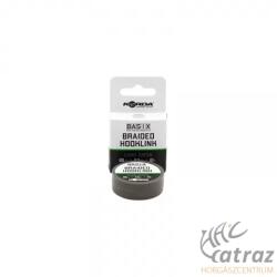 Korda Basix Braided Hooklink Fonott Előkezsinór - 10 méter 25lb (KBX013)