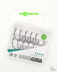 Korda Kamakura Krank Barbless Méret: 4 - Korda Kamakura Krank Szakállnélküli Pontyozó Horog (KAM12)