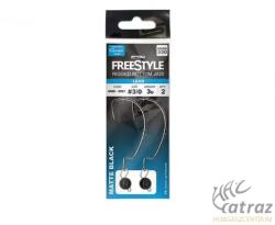 SPRO FreeStyle Kész Offset Szerelék UV színben - Bottom Jigs UV Glow 3 gramm #3/0 (4589-3131)