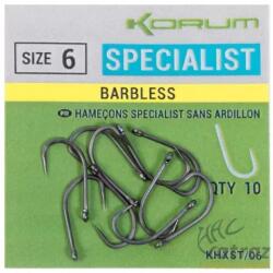 Korum Xpert Specialist Barbless Méret: 12 - Korum Szakállnélküli Pontyozó Horog (KHXST/12)