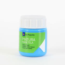 LA PAJARITA Cyan - Transzparens Kék Textilfesték (25 ml)