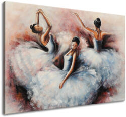Gario Kézzel festett kép Gyönyöru balett-táncosnok Méret: 100 x 70 cm