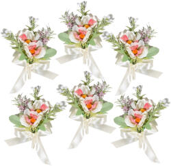 Decorer Set 6 flori artificiale Anemone roz 16 cm (A54.42.05)