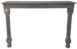 Clayre & Eef Consola, lemn albastru antichizat, 123x41x83 cm (5H0532)