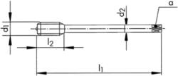 DC SWISS SA S420VS-4 UNC1/2-13 2B menetfúró HSSE-PM (111593)