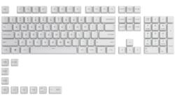 Glorious PC Gaming Race Set 114 taste Glorious PC Gaming Race GPBT Keycaps Arctic White, US Layout, GLO-KC-GPBT-W