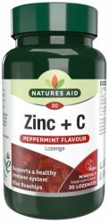 Natures Aid Cink + C-vitamin szopogató tabletta 30 db