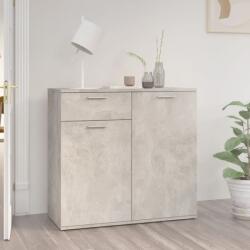 vidaXL Servantă, gri beton, 80x36x75 cm, PAL (805774) Comoda