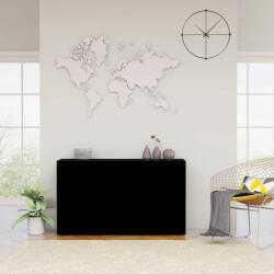 vidaXL Servantă, negru, 120 x 36 x 69 cm, PAL (801842) Comoda