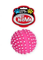 PET NOVA DOG LIFE STYLE Mingea arici pentru caini, roz, 6, 5 cm