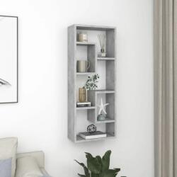 vidaXL Raft de perete, gri beton, 36x16x90 cm, PAL (803015) Raft