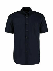 Kustom Kit Férfi rövid ujjú Ing Kustom Kit Classic Fit Workwear Oxford Shirt SSL L, French Sötétkék (navy)
