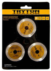 Tryton Accesoriu Tpw500k - Disc Diamantat, 3p (eatpw03) - 24mag Disc de taiere
