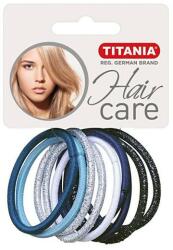 Titania Elastice de păr 4 cm, 9 buc. , multicolore - Titania 9 buc