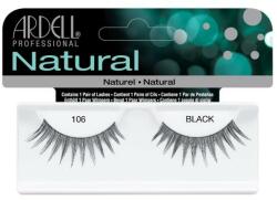 Ardell Gene false - Ardell Natural Lashes Black 106 2 buc