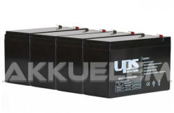 UPS Power APC RBC54 helyettesítő szünetmentes akkucsomag 4 * 12V 9Ah