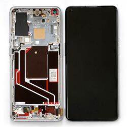  NBA001LCD1011170 OnePlus 9 Pro ezüst OEM LCD kijelző érintővel kerettel előlap (NBA001LCD1011170)