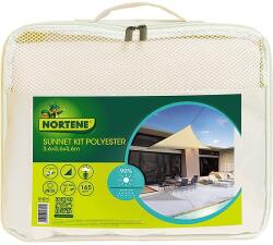 NORTENE SUN-NET KIT POLYESTER ? napvitorla - 5 x 5 x 5 m - bézs - 2012353