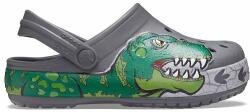 Crocs Kids Fun Lab Dino Band Lights Clog K fiú gyerek papucs (206157-0DA C6)