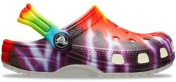 Crocs Kids Classic Tie Dye Graphic Clog K Gyerek papucs (206995-90H J4)