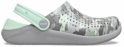 Crocs Kids LiteRide Printed Camo Clog K kisfiú gyerek papucs (206495-0GI C12)