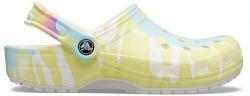 Crocs Classic Tie Dye Graphic Clog női-férfi papucs (205453-94S M4W6)