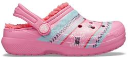 Crocs Kids Crocs Classic Printed Lined Clog K bélelt gyerek papucs (205815-669 C6)