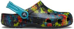 Crocs Kids Classic Tie Dye Graphic Clog K Gyerek papucs (206995-4SW J1)