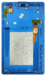NBA001LCD1010512 Gyári Lenovo Tab 3 7 TB3-710 / TB3-710F / TB3-710L kék LCD kijelző érintővel kerettel előlap (NBA001LCD1010512)