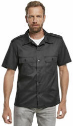BRANDIT мъжки ризи BRANDIT - US Hemd 1/2- 4101-schwarz