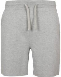 Build Your Brand Pantaloni scurți de trening pentru bărbați Terry - Gri prespălat | M (BY080-1000228823)