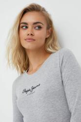 Pepe Jeans hosszú ujjú női, szürke - szürke XS - answear - 9 090 Ft