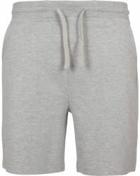 Build Your Brand Pantaloni scurți de trening pentru bărbați Terry - Gri prespălat | 2XL (BY080-1000228826)