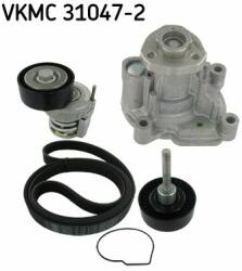 SKF Pompa apa + Set curea transmisie cu caneluri SKF VKMC 31047-2 (VKMC 31047-2) - automobilus