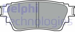 DELPHI set placute frana, frana disc DELPHI LP3408 (LP3408)