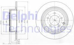 DELPHI Disc frana DELPHI BG4169 (BG4169) - automobilus
