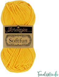 Scheepjes Softfun 2634 Bumblebee - élénk sárga fonal