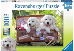 Ravensburger Puzzle Ravensburger Catei In Valiza, 100 Piese (ARA-RVSPC10538)