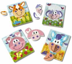 Melissa & Doug Set 4 puzzle Animale domestice - Melissa Doug (AAD-MD30132)