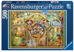 Ravensburger Puzzle Ravensburger Familia Disney, 500 Piese (ARA-RVSPA14183)