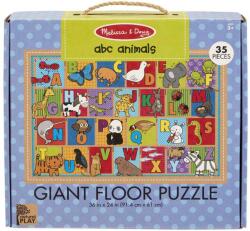 Melissa & Doug Primul meu puzzle de podea eco Alfabetul Animalelor - Melissa and Doug (AAD-MD31373)