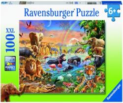 Ravensburger Puzzle Ravensburger Izvor In Jungla, 100 Piese (ARA-RVSPC12910)