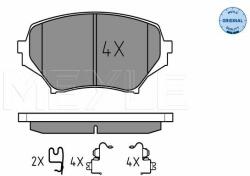 MEYLE set placute frana, frana disc MEYLE -ORIGINAL: True to OE. 025 242 9714/W (025 242 9714/W)